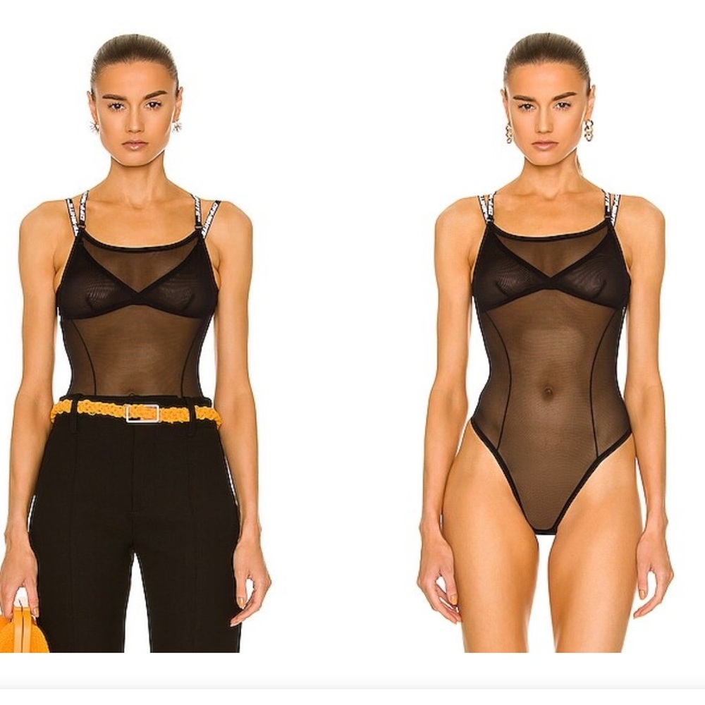 Off-White Mesh Bodysuit